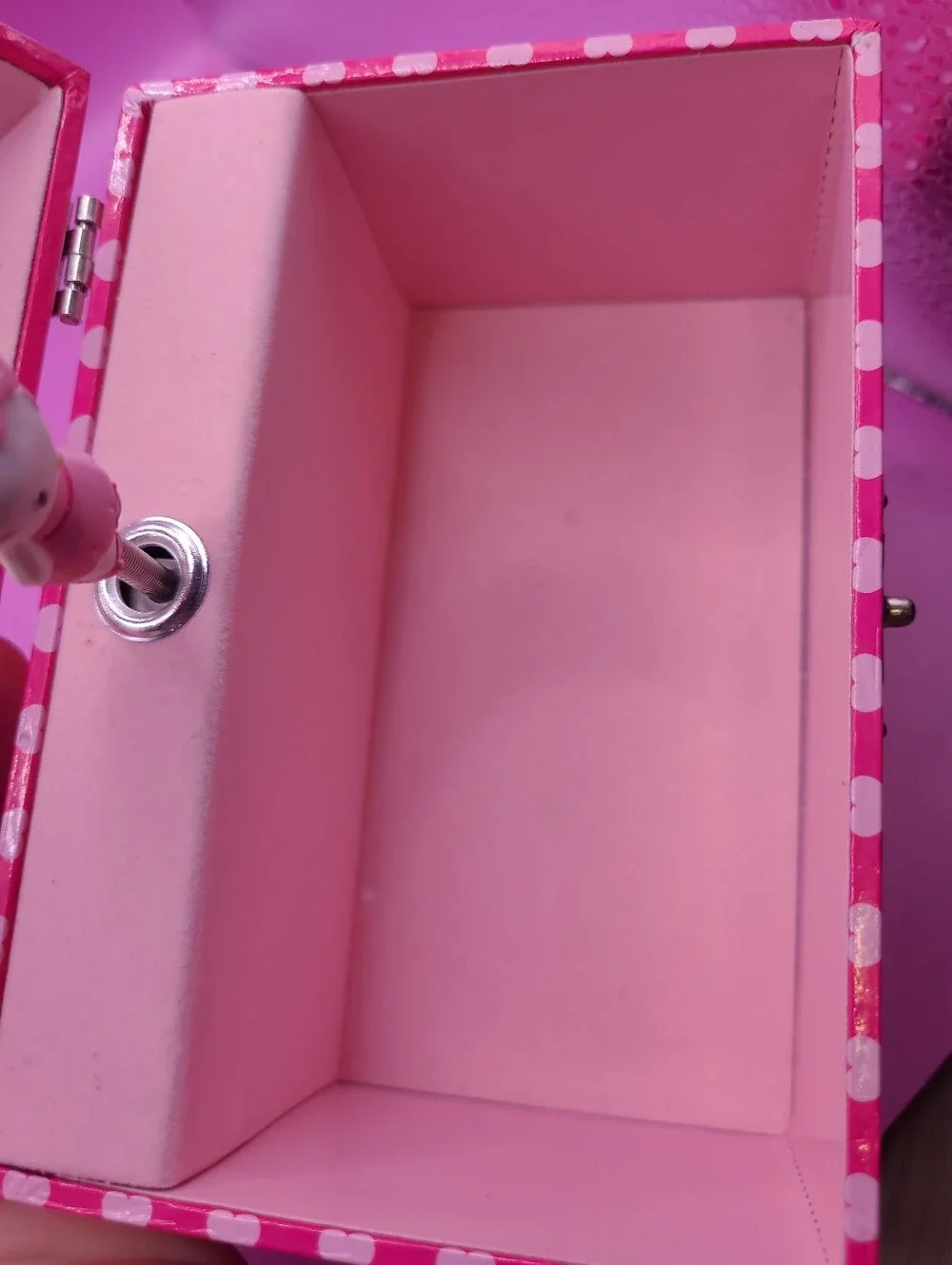 Y2K Hello Kitty Sanrio Dancing Pop Up Kitty Musical Jewelry Box